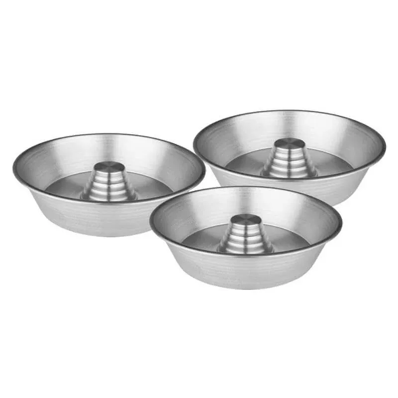 Pentalux Stampi Ciambella In Alluminio - Set 3 Pz Popolare