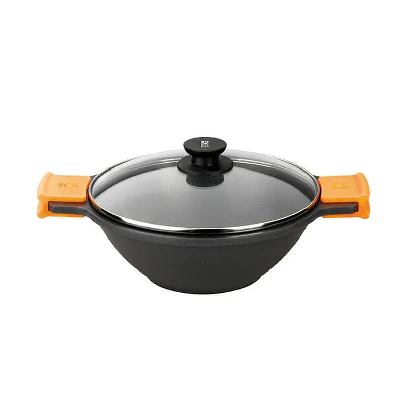 Pintinox Efficient Wok In Alluminio Con Coperchio Prezzo Basso