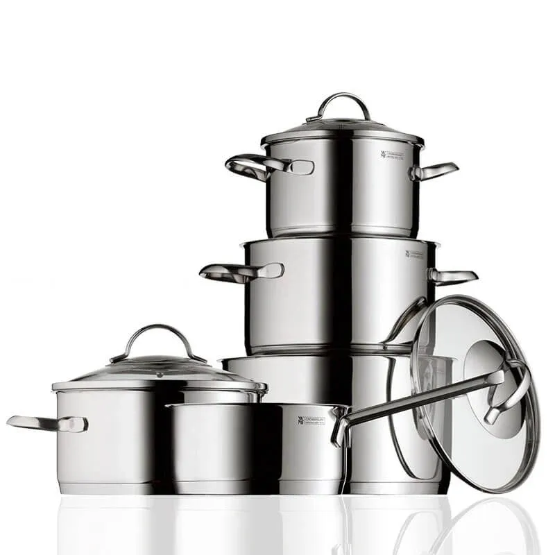 WMF Provence Set Pentole In Acciaio Inox Cromargan - Set 5 Pz Bestseller