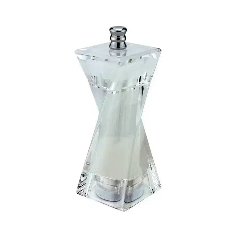 Consegna Rapida 16 cm - Ilsa Vogue Macina Sale E Pepe In Acrilico Con Macina In Ceramica