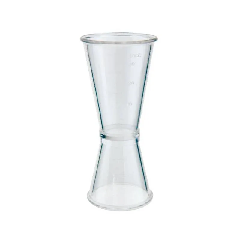 Prezzo Conveniente 2-4 cl - Ilsa Crystal Jigger Doppio In Policarbonato