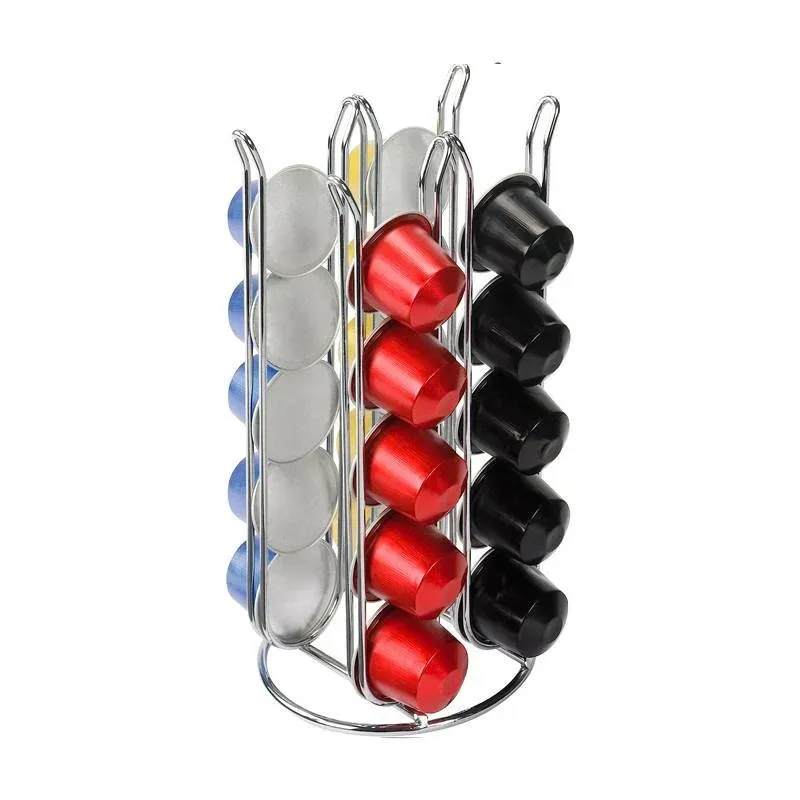 Compra Online 20 Cps - Ilsa Porta Capsule Per Astucci Nespresso In Acciaio Inox