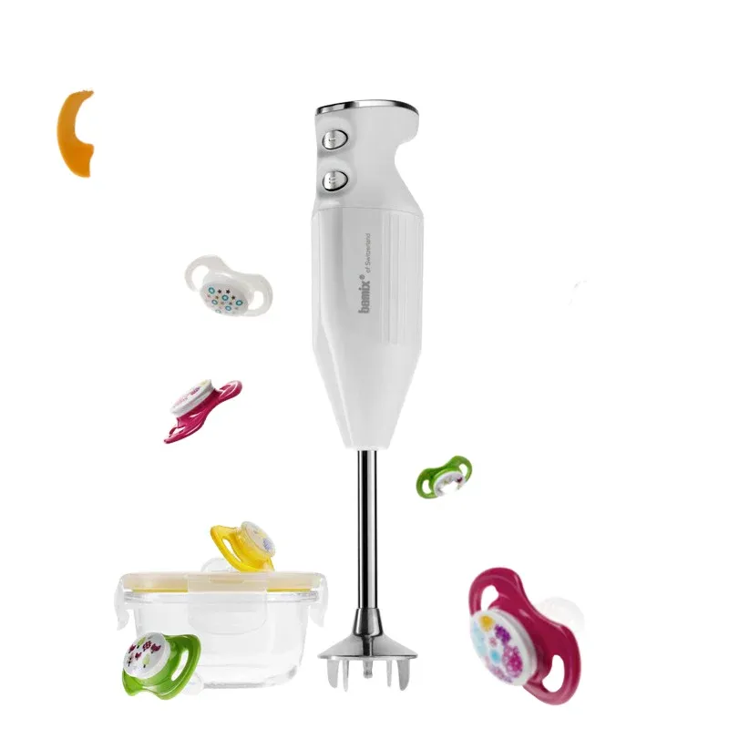 200 Watt - Bamix Babyline Frullatore A Immersione In Acciaio Inox Esclusivo