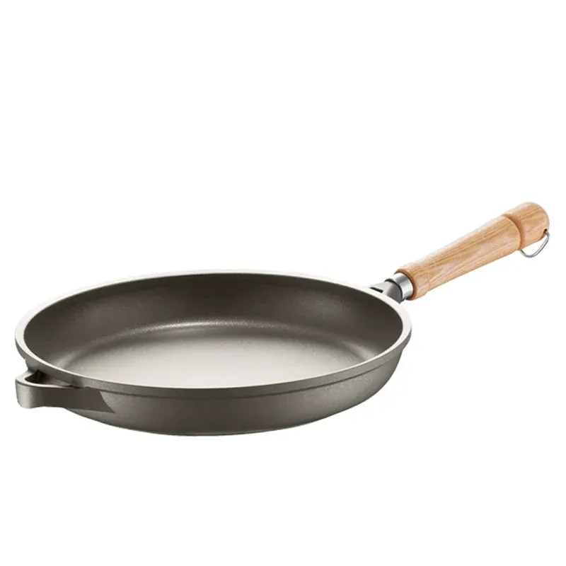 24 cm - Berndes Bonanza Padella Antiaderente In Alluminio Con Manico In Legno Offerta Lampo