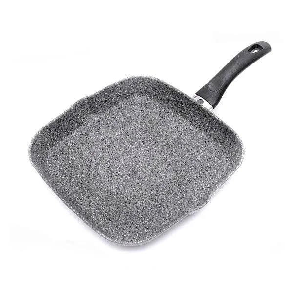 28 cm Ballarini Cortina Granitium Bistecchiera Antiaderente In Alluminio Prezzo Di Fabbrica