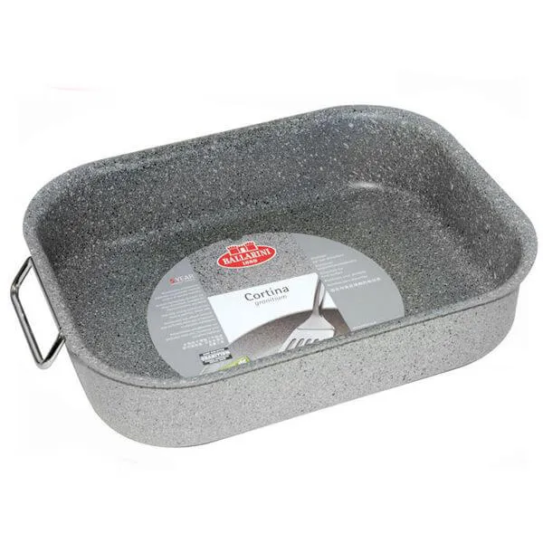 30x22 cm - Ballarini Cortina Granitium Teglia Rettangolare Antiaderente In Alluminio Saldi