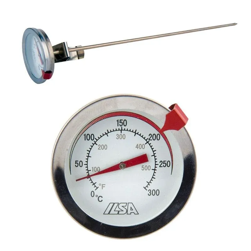 Ilsa Termometro Professionale In Acciaio Inox Con Sonda Spedito Oggi