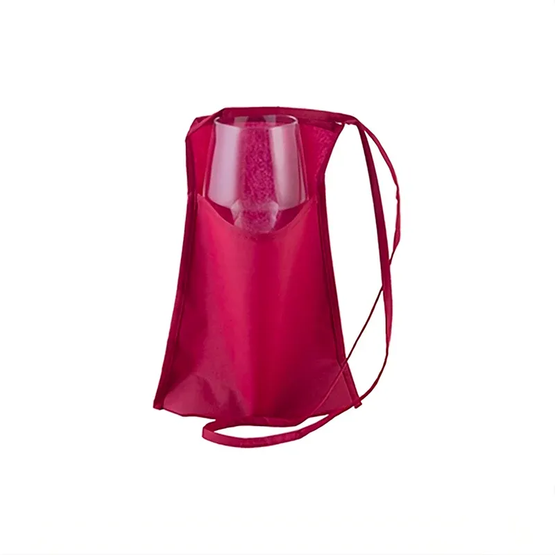 Ultime Pezzi Tracolla Calice Degustazione In TNT - Set 10 Pz