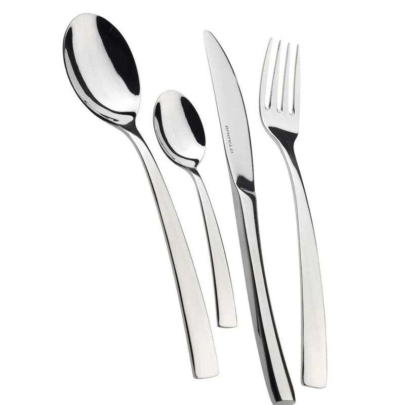 Prezzo Conveniente Bugatti Tendence Servizio Posate Acciaio Inox - Set 24 Pz