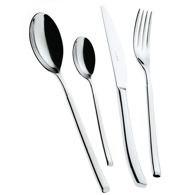Bugatti Portofino Servizio Posate Acciaio Inox - Set 24 Pz Non Perdere