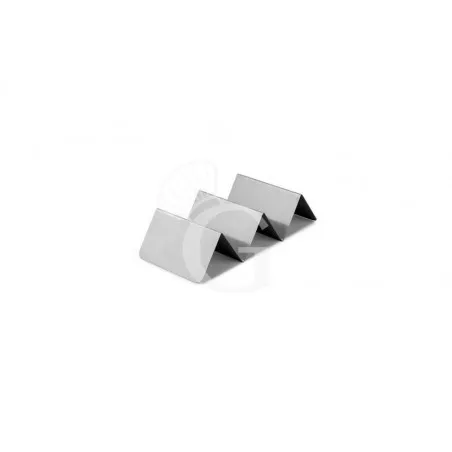 Spedito Oggi Vassoio per panini a 3 scomparti in inox di dimensioni L 210 mm x 105 mm x 50 mm