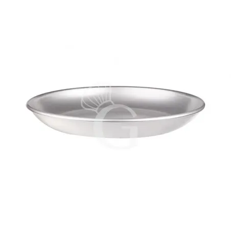 Economico Vassoio per frutti di mare in acciaio inox Ø24 x H 4,5