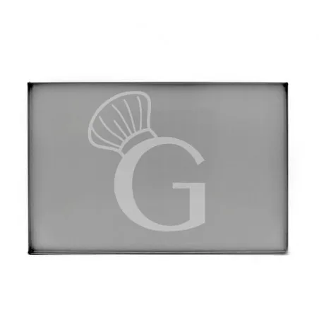 Teglia Rettangolare in lamiera alluminata L 600 mm x P 400 mm x H 30 mm Consegna Rapida