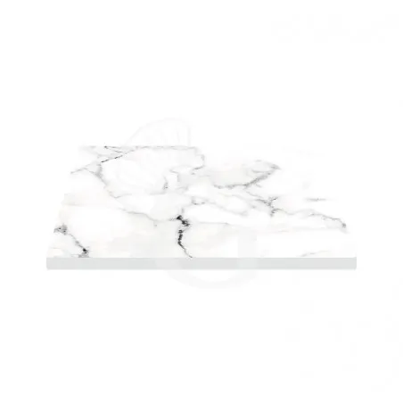 Piano quadrato in stratificato HPL, 800x800 mm, spessore 10 mm, colore Statuario Prezzo Conveniente