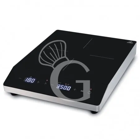 Professionale Piastra a induzione a libera installazione con una zona di cottura Ø120-260mm - 3,5 kW