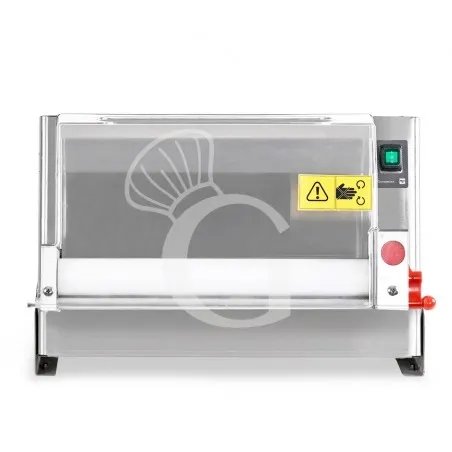Stendipizza in acciaio inox meccanico con monorullo in POM L 425 mm e pedale elettrico Miglior Prezzo