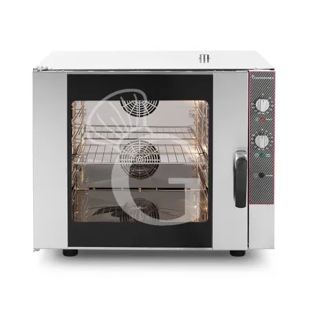Soddisfatti O Rimborsati Forno elettrico a convezione, umidificatore, porta bandiera,meccanico,trifase,6 teglie 600x400 o GN1/1mm
