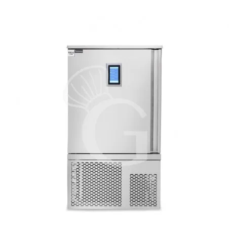 Abbattitore digitale in acciaio inox trifase display touch screen 10 teglie/griglie GN 1/1 o 600x400 mm,-18°/+3°C,ruote montate Affare