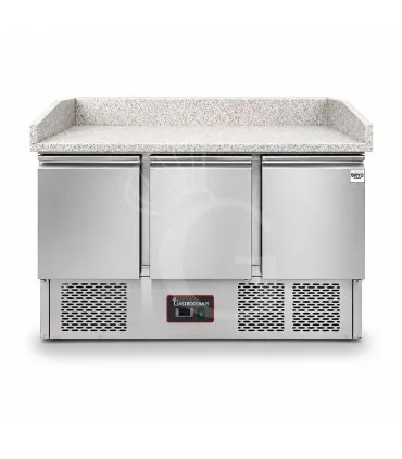 Miglior Prezzo Saladette refrigerazione statica predisposta per 6 bacinelle GN1/4 con 3 porte