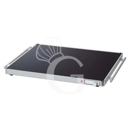 Di Tendenza Piastra elettrica in vetro riscaldante L 666 x P 454 x H 40 mm 300 W