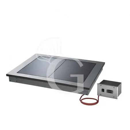 A Buon Prezzo Piano vetroriscaldato da incasso - dimensioni L 810 x P 640 x H 85 mm