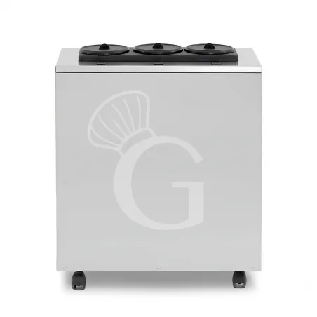 Abbattitore per vino con ruote elettrico 3 bottiglie L 630 mm x P 370 mm x H 720 mm Subito Disponibile