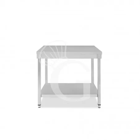 Saldi Tavolo inox 1 ripiano L 900 mm x P 800 mm x H 850 mm