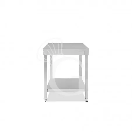 Tavolo inox 1 ripiano L 600 mm x P 800 mm x H 850 mm Offerta Limitata
