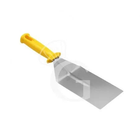 Saldi Paletta per pizza in inox con lama di dimensioni 100 x 150 mm