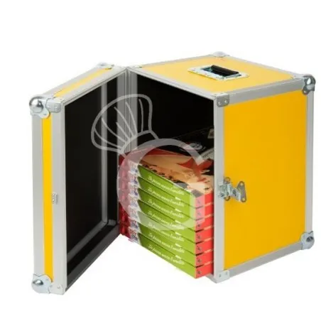 Portapizze rigido in plastica alveolare, di dimensioni 490 x 450 x 520 mm Promozione