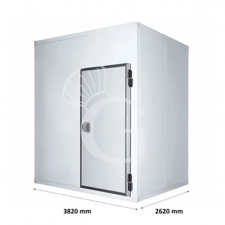 Cella frigorifera negativa con pavimento - L 3820 mm x P 2620 mm x H 2420 mm Di Tendenza