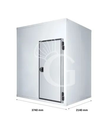 Cella frigo positiva senza pavimento - L 3740 mm x P 2140 mm x H 2470 mm Compra Online