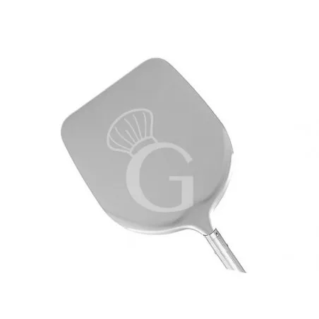 Pala per pizza per infornare Orchidea in alluminio con manico inox Ø 360 mm H 1700 mm Reso Gratuito