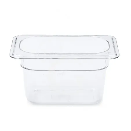 Bacinella in Policarbonato GN 1/9 - 176 mm x 108 mm x H 100 mm - capacità 1 litro Quantità Limitata