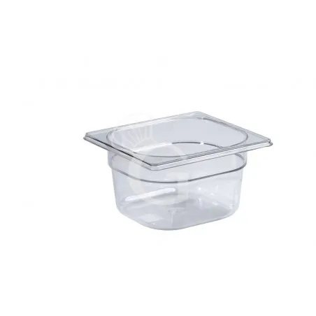 Bacinella in Policarbonato GN 1/6 - 176 mm x 162 mm x H 65 mm - capacità 1 litro Compra Adesso