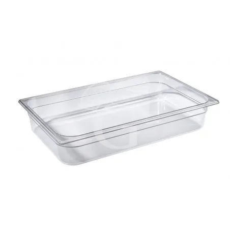 Vendita Finale Bacinella in Policarbonato GN 1/1 - 530 mm x 325 mm x H 100 mm - capacità 14,2 litri