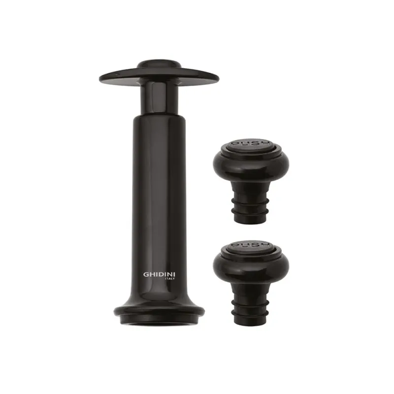 Spedizione Espresso SOMMELIER SALVAVINO SOTTOVUOTO CON 2 TAPPI 16010