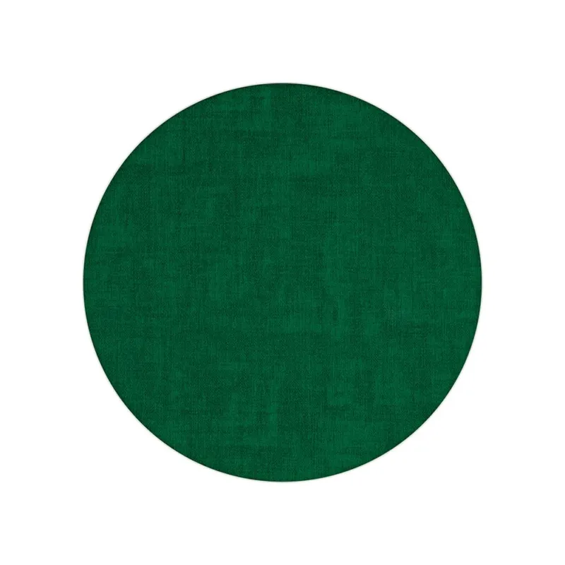 Di Tendenza FABRIC TOVAGLIETTA TONDA DOUBLEFACE 38 CM VERDE
