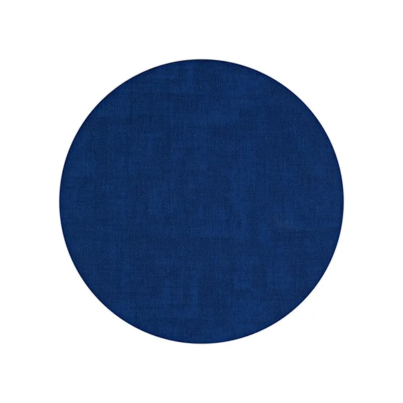 Acquista Ora FABRIC TOVAGLIETTA TONDA DOUBLEFACE 38 CM BLU