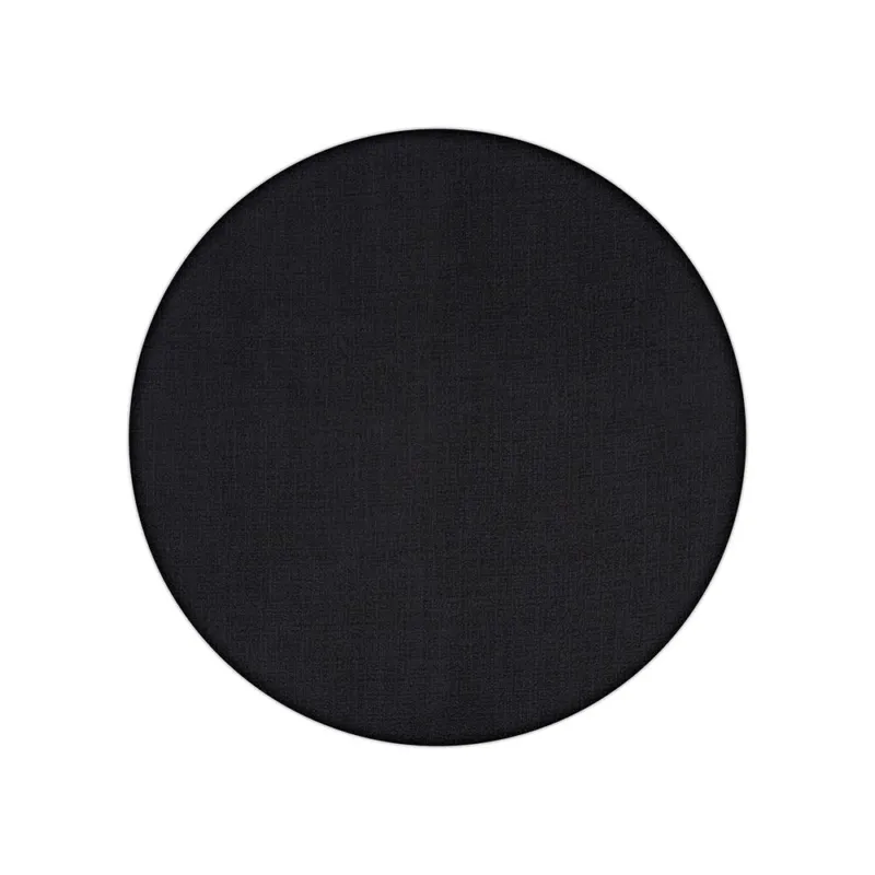FABRIC TOVAGLIETTA TONDA DOUBLEFACE 38 CM NERO Novità