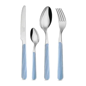 ABETE AZZURRO SET POSATE 24 PEZZI Nuova Collezione
