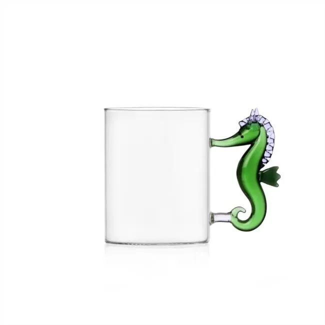 Prezzo Basso MARINE GARDEN MUG CAVALLUCCIO MARINO VERDE 450 ML