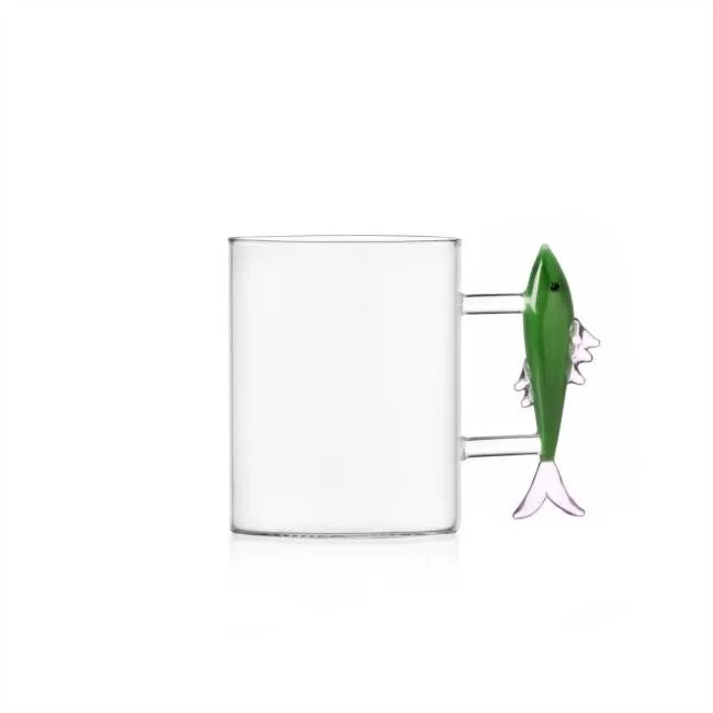 MARINE GARDEN MUG SARDINA VERDE 450 ML Scelto Dai Clienti