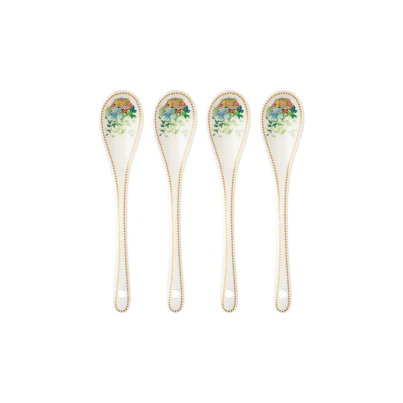 Prezzo Di Fabbrica JARDIN SET 4 CUCCHIAINI TE ORCHID