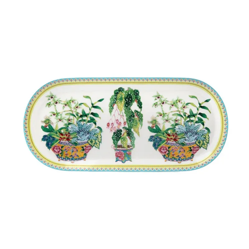 Esclusivo JARDIN VASSOIO 25 X 11.5 CM ORCHID