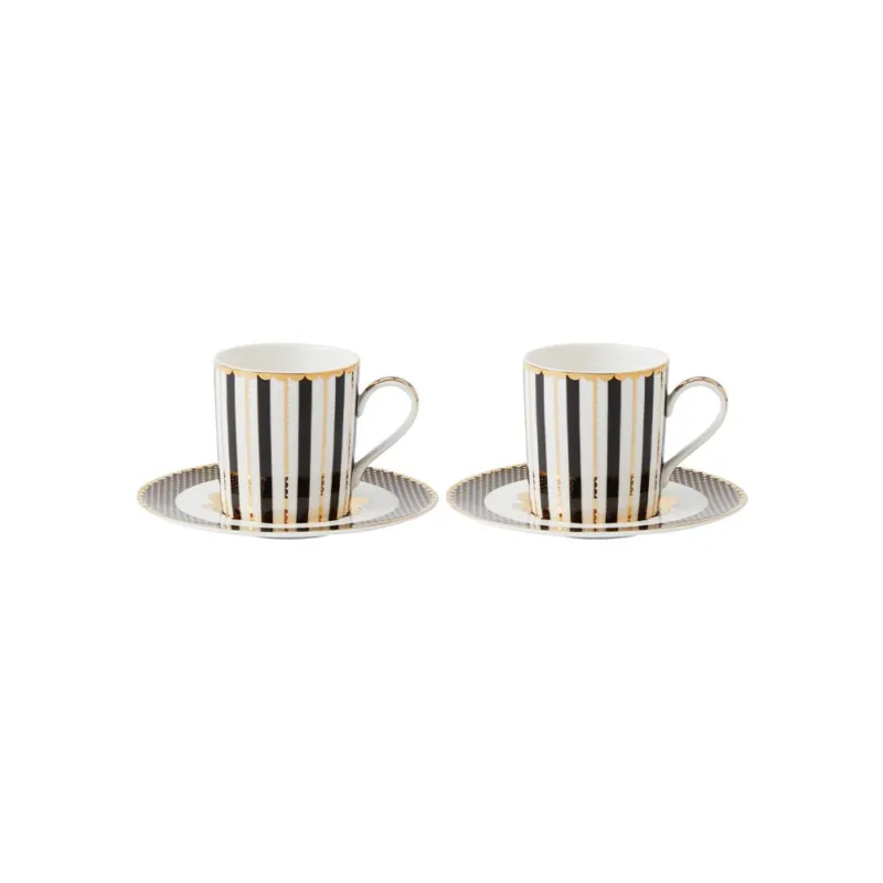 REGENCY SET 2 TAZZINE CAFFE 100 ML BLACK Novità