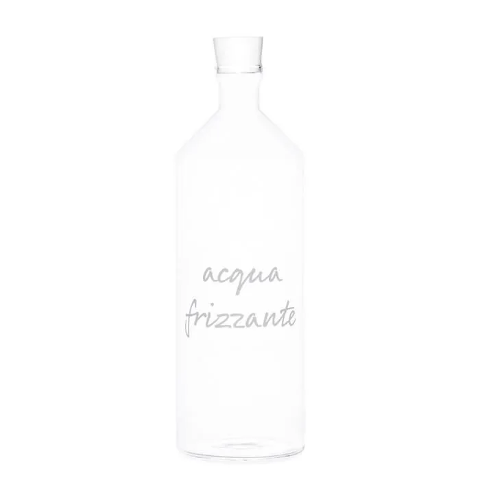 Promozione Esclusiva BOTTIGLIA IN VETRO ACQUA FRIZZANTE