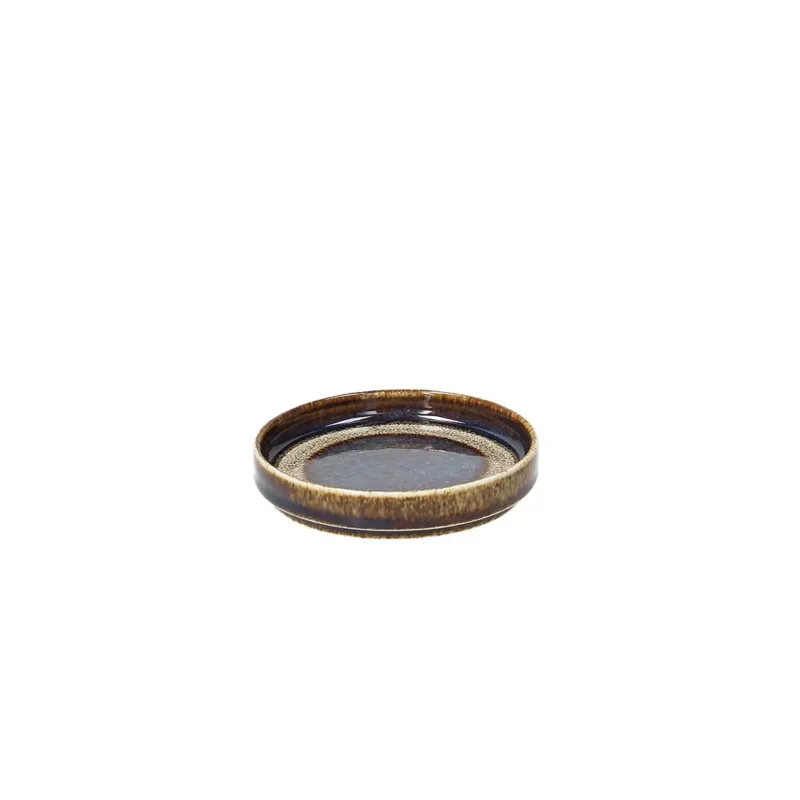 Soddisfatti O Rimborsati BLOOM PIATTO EDGE BLUE & BROWN CM 12