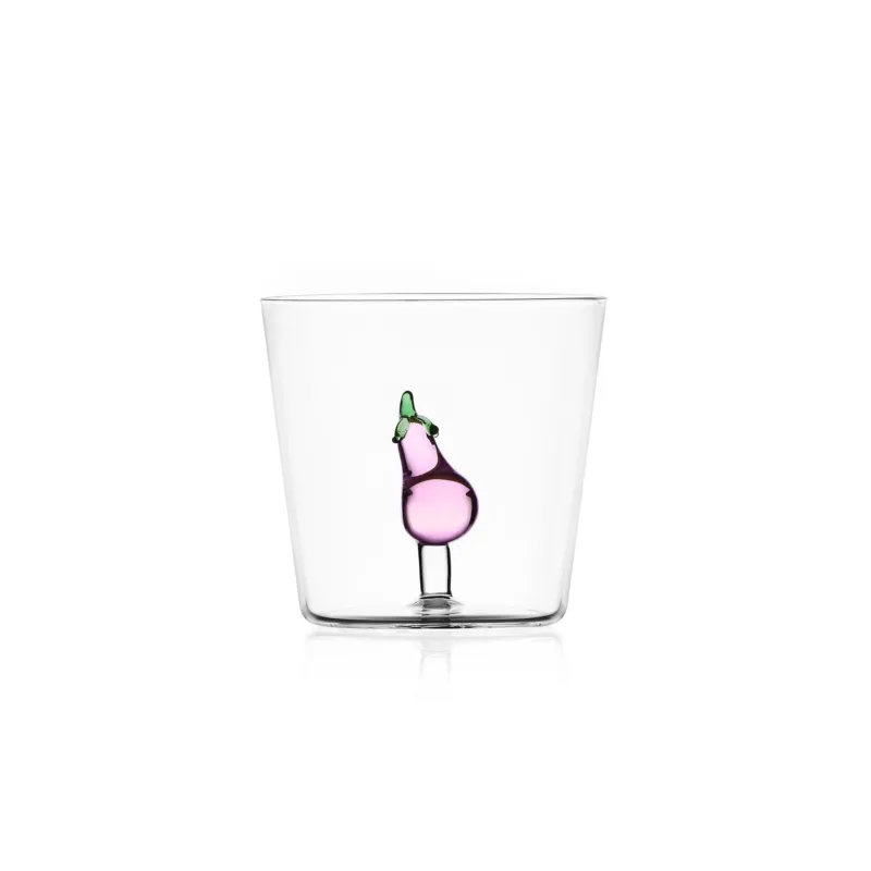 VEGETABLES BICCHIERE TUMBLER MELANZANA Quantità Limitata