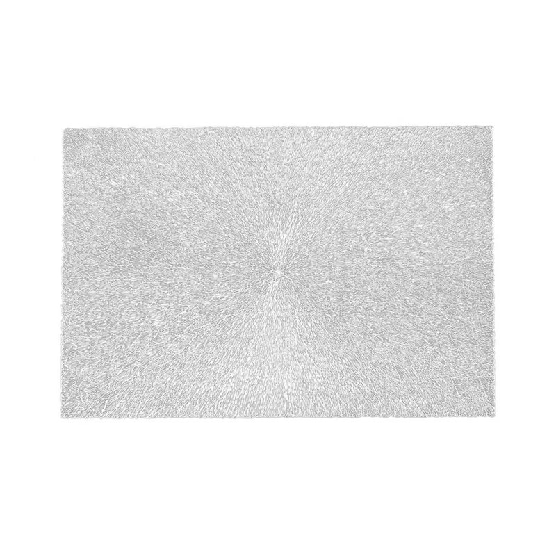 CAPELINNI TOVAGLIETTA RETTANGOLARE ARGENTO 45X30 CM Solo Oggi